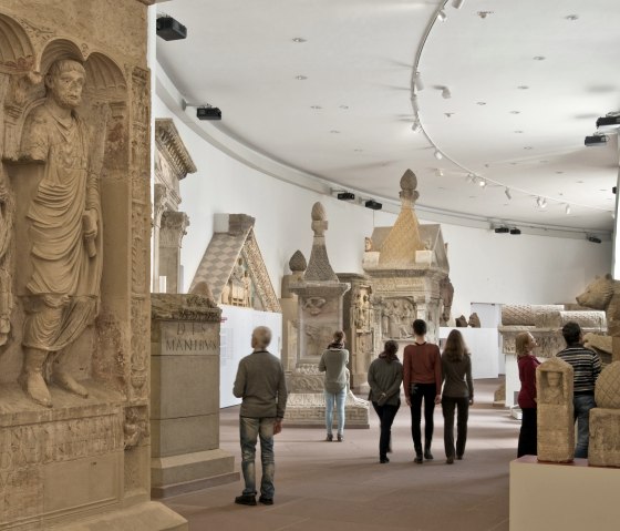 Viele römische Originale im Rheinischen Landesmusuem in Trier, © RLP Tourismus