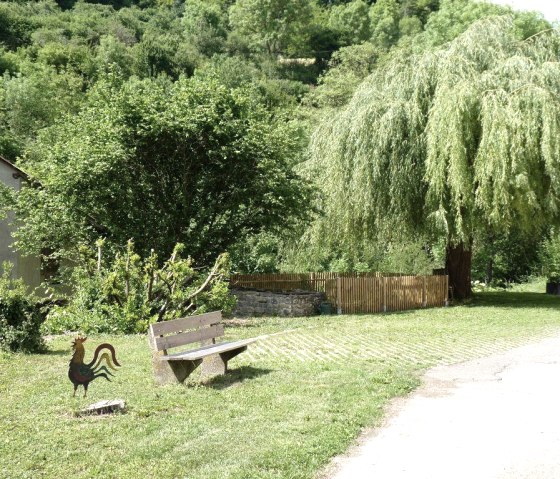 Gartenblick Mühlenbach, © am Mühlenbach