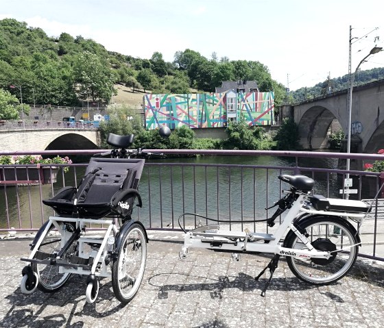 Draisin Rollstuhl, © Deutsch-Luxemburgische Tourist Information