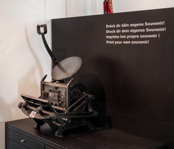 Handpresse, © Kulturhuef