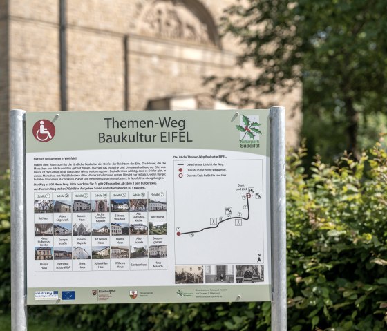 Themenweg Baukultur Eifel Wolsfeld, © Naturpark Südeifel, Thomas Urbany