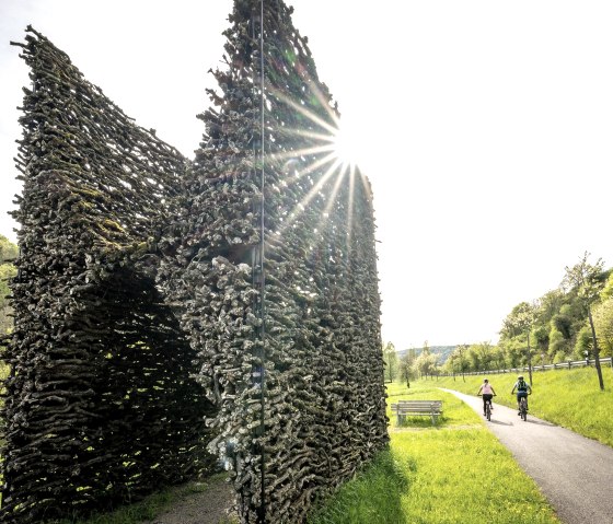 Radtour auf dem Sauer-Radweg_Weintor bei Minden, © Eifel Tourismus GmbH, D. Ketz