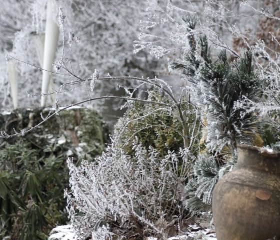 Garten Haus Ilex - Winter, © I. Weber