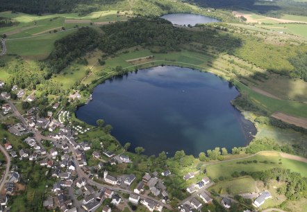 Eifelsteig, Schalkenmehrener und Weinfelder Maar, © Eifel Tourismus GmbH - Helmut Gassen