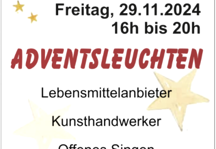 Markttag Adventsleuchten